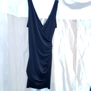 Forplay open lower back simply sexy with stretch mini dress M